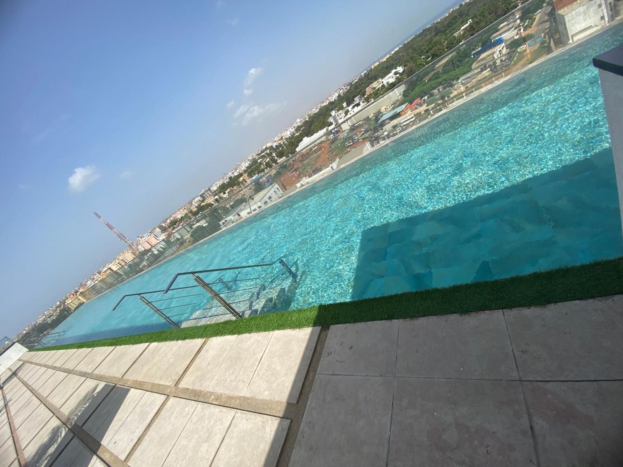 Cocon cozy standing with gym séjour chez hôte Dakar Dış mekan fotoğraf